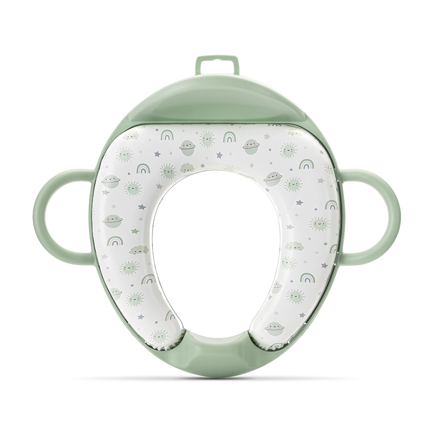 Lorelli Planets Soft Toilet Training Seat with Backrest Green