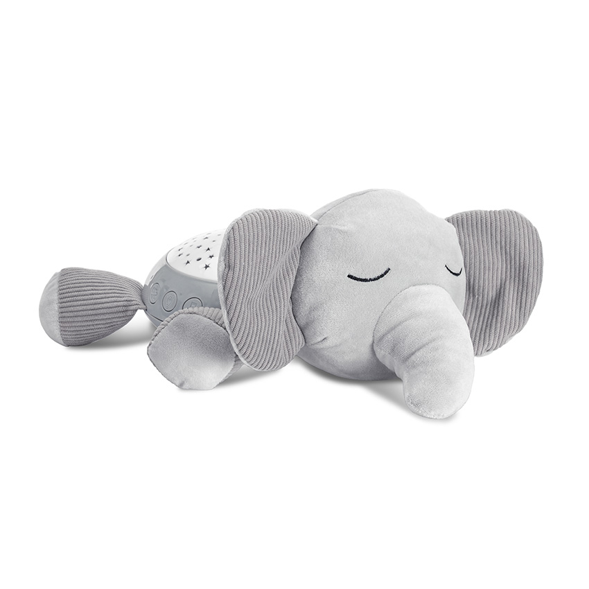 Lorelli Night Light Projector Sleeping Elephant Grey