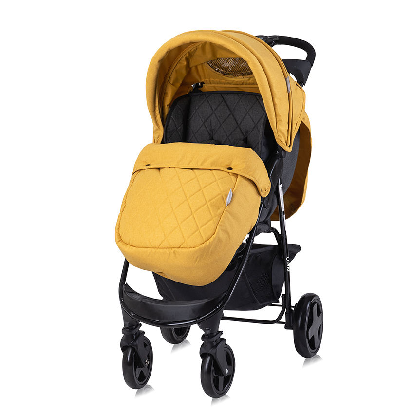 Lorelli Olivia Baby Stroller with Footmuff Lemon Curry 10021872338