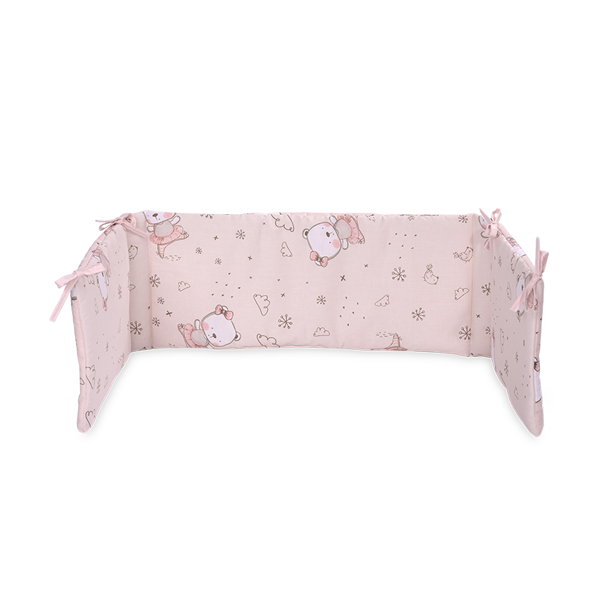 Lorelli ROUND LORELLI RANFORCE  PINK BALLERINA BEAR  20830025101