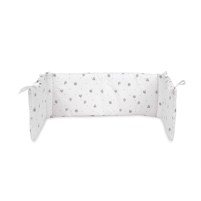 Lorelli Περιμετρική Πάντα Κούνιας 145/27 Grey Train 20830026001