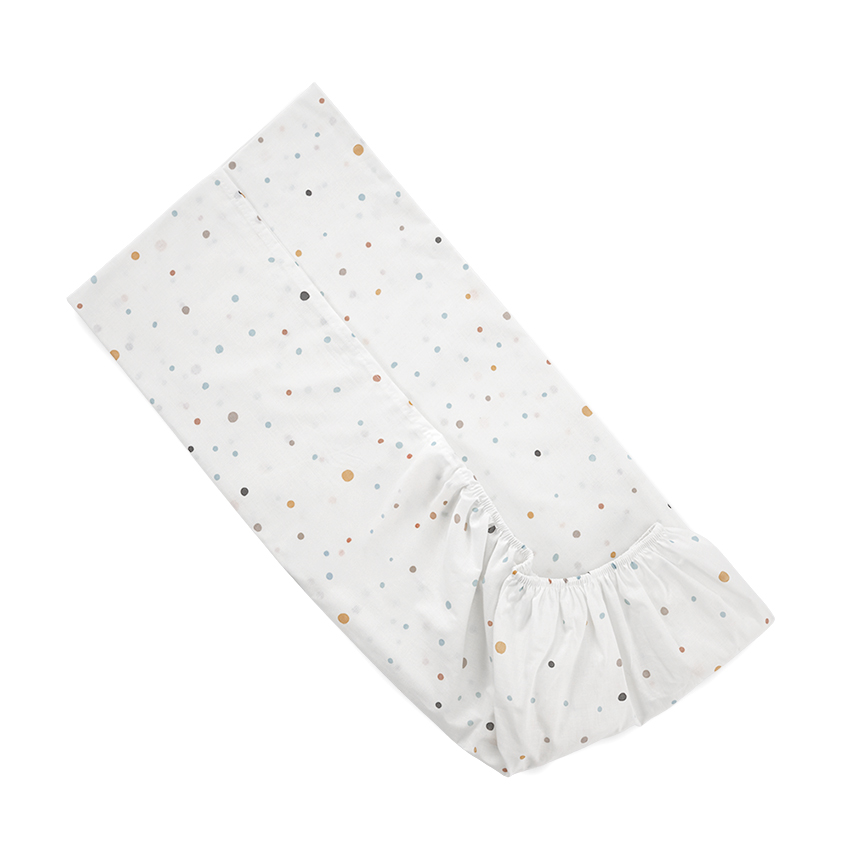 Lorelli Σεντόνι για βρεφική κούνια με Λάστιχο 60x120+15cm Happy Friends Μπλε