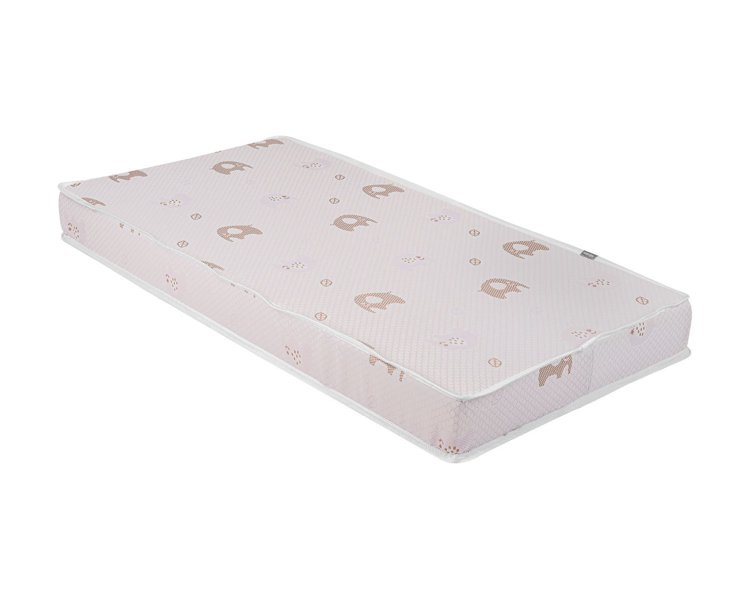 Kikka Boo Βρεφικό Στρώμα Memory Comfort 60χ120χ12cm Elephants Pink 41107030081