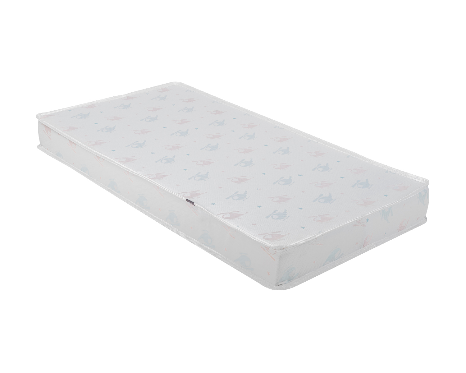 Kikka Boo Στρώμα Κούνιας Memory Comfort 60x120x12 εκ. Helicopters Μπλε/Ροζ 41107030080