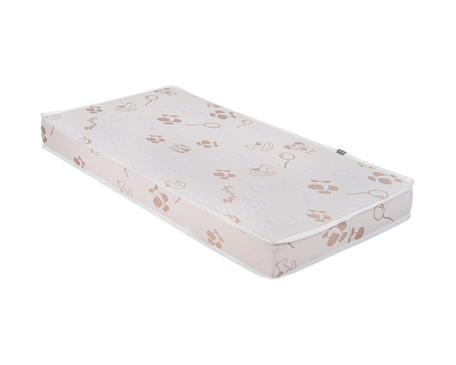 Kikka Boo Στρώμα Κούνιας Memory Comfort 60x120x12 εκ. Horses Ροζ 41107030083