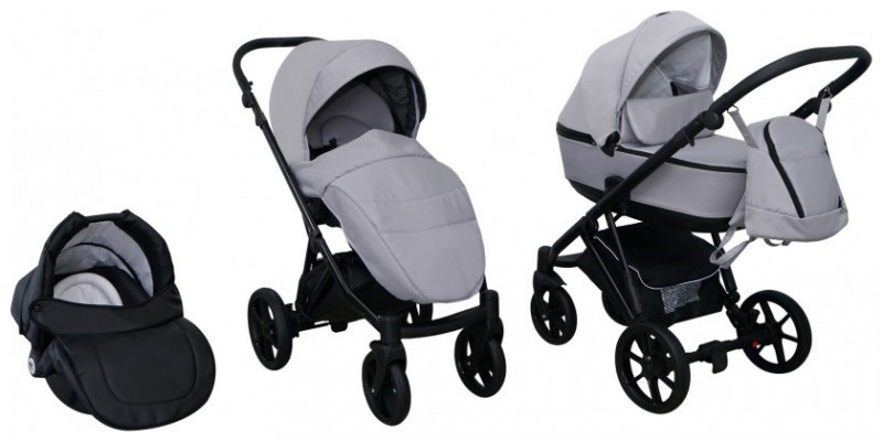 Mikrus TOKYO 3 in 1 Complete Travel System Color 31 Luxe Grey