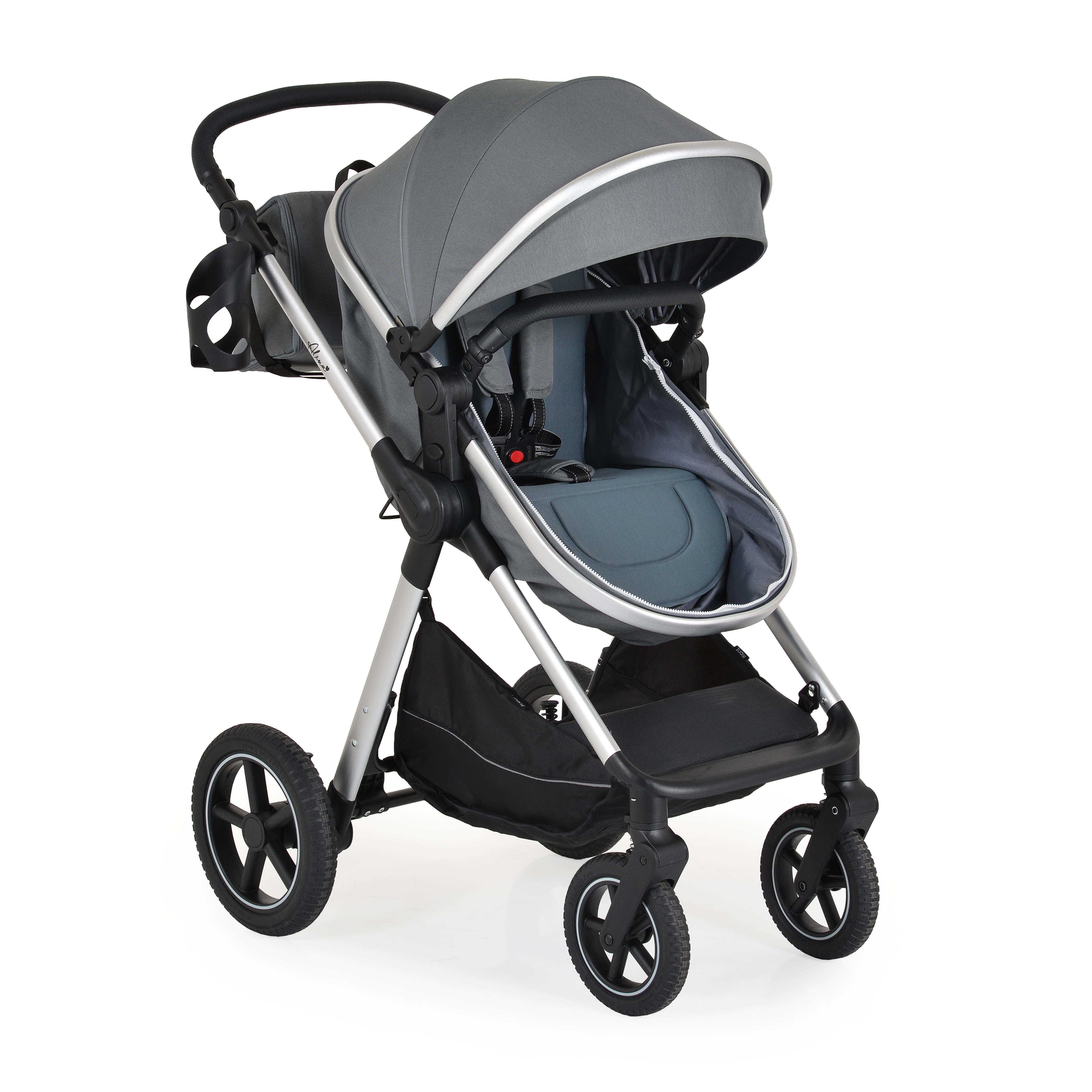 Moni Καρότσι Μωρού 2 σε 1 Alina Titanium Grey Κωδ. 3801005100019