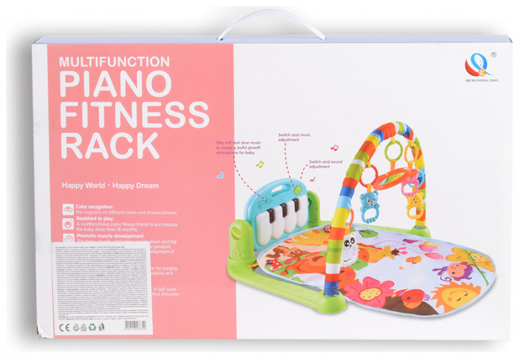 Moni Piano Play Mat Baby Gym Boy 696 R21 3800146266332
