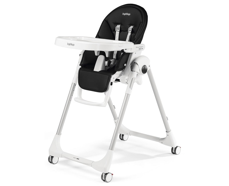 Peg Perego Prima Pappa Follow Me (ΔΩΡΟ Μπάρα Παιχνιδιών) Παιδική Καρέκλα Φαγητού Licorice (4132BL13) (Δώρο Μπολ Φαγητού με κουταλάκι)
