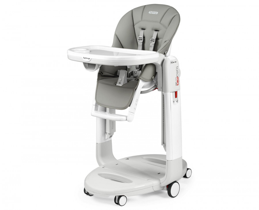 Peg Perego Tatamia Follow Me Καρέκλα Φαγητού 3 σε 1 Ice 4050BL73 (Δώρο Μπολ Φαγητού με κουταλάκι)