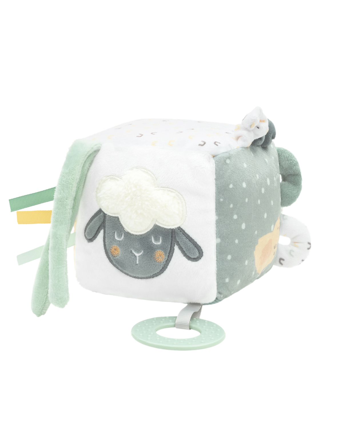 Kikka Boo Plush Activity Cube Sleepy Sheep 12×12 cm 31201010447