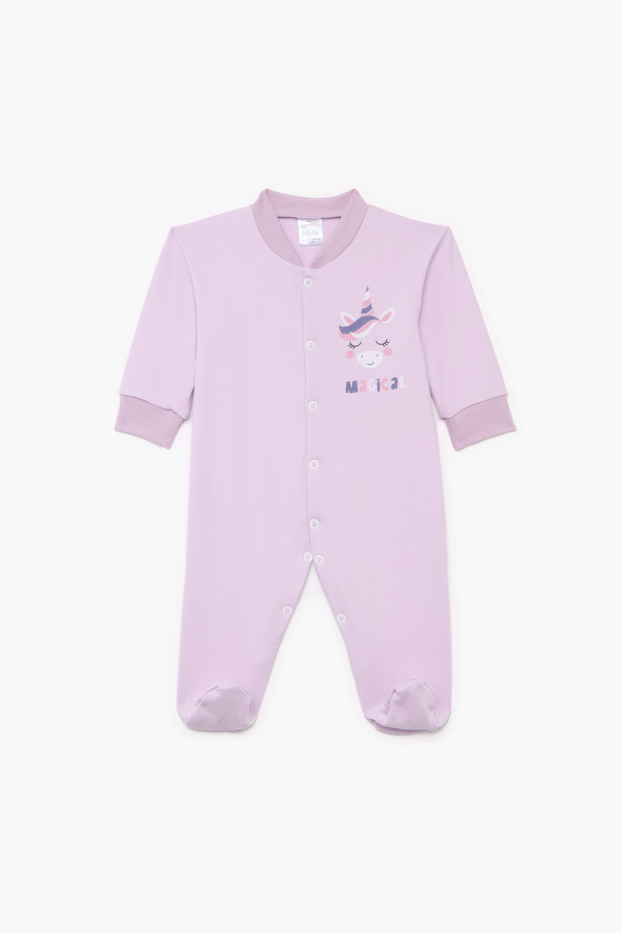 Pretty Baby Winter Baby Sleepsuit Long Sleeve Magical Lilac