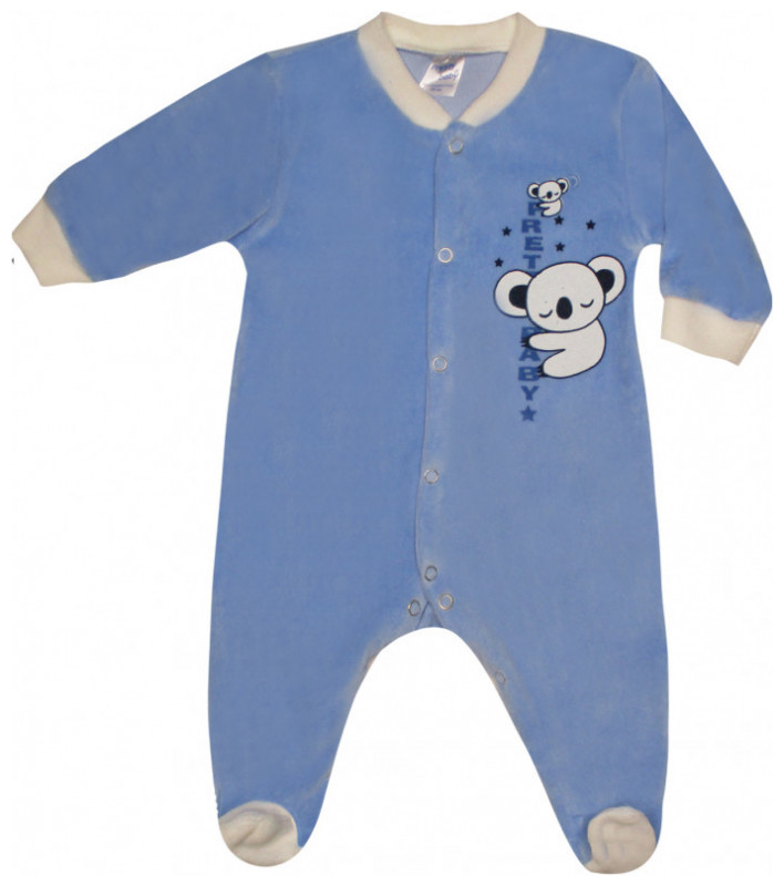 Pretty Baby Winter Velvet Baby Bodysuit 100% Cotton 35781-3
