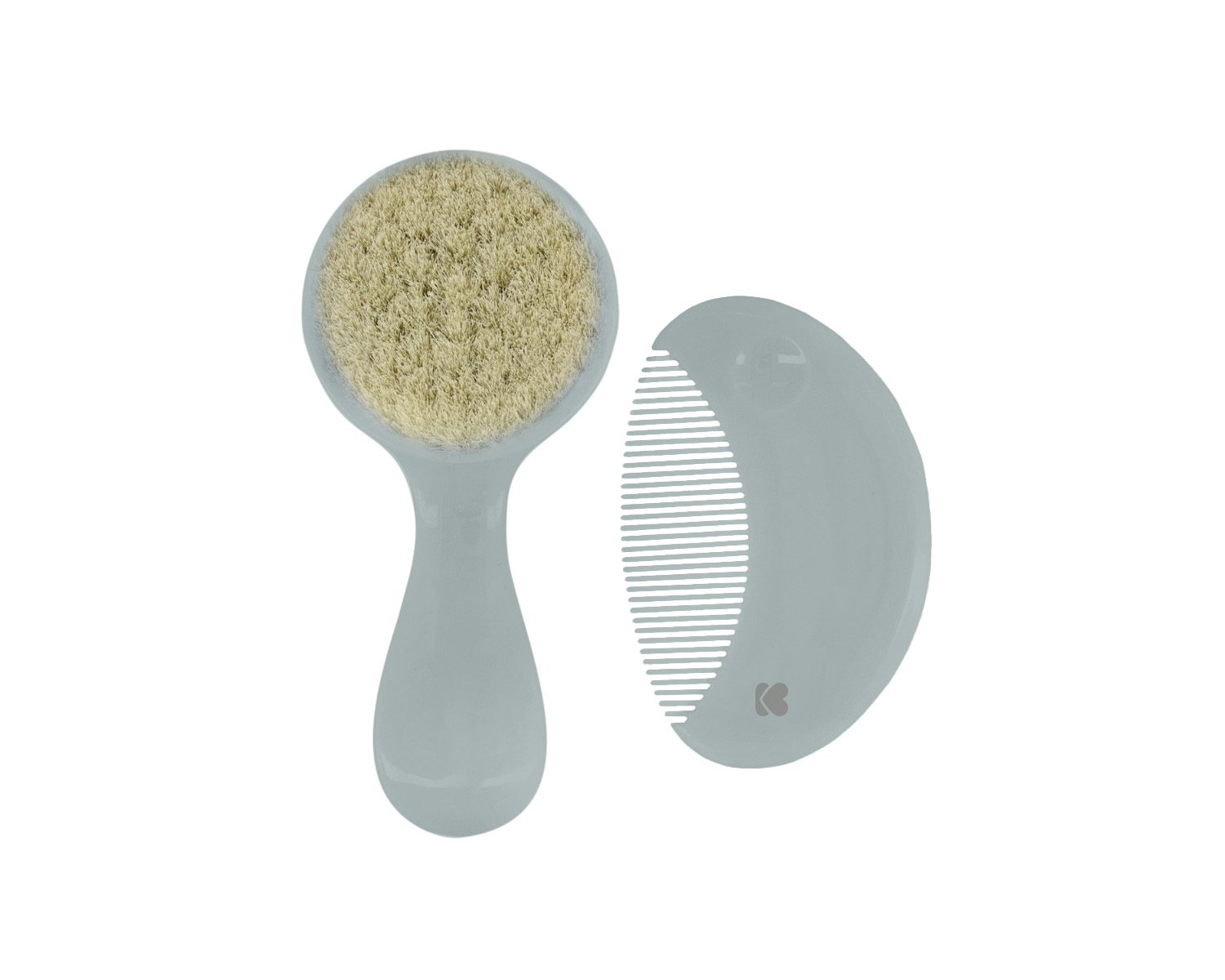 Kikka Boo Χτένα και βούρτσα με φυσικές τρίχες Sleepy Sheep 31303040135