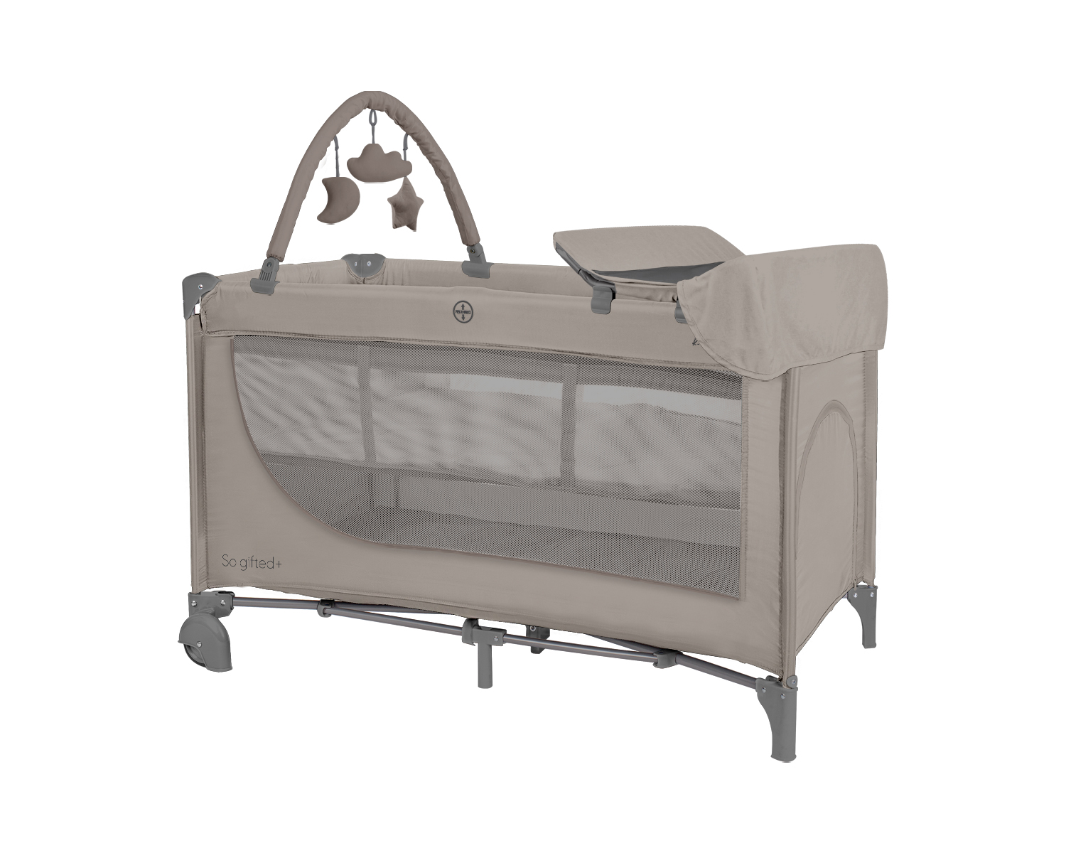 Kikka Boo So Gifted PLUS Παρκοκρέβατο 2 επιπέδων Μπεζ 31003010144