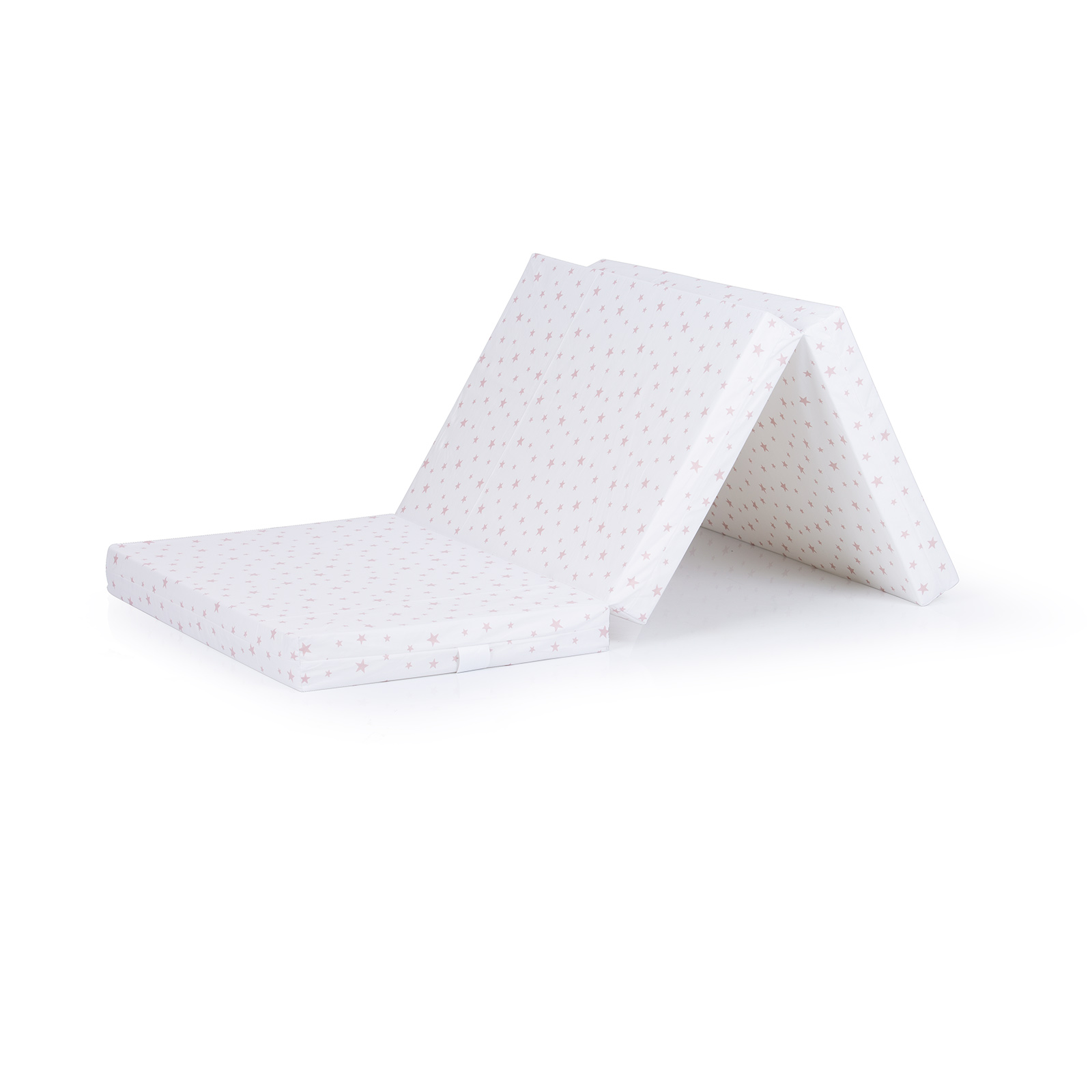 Chipolino Αναδιπλούμενο Στρώμα 120x60cm για Κούνια/Παρκοκρέβατο White/Powder Stars MAT02209WHPD