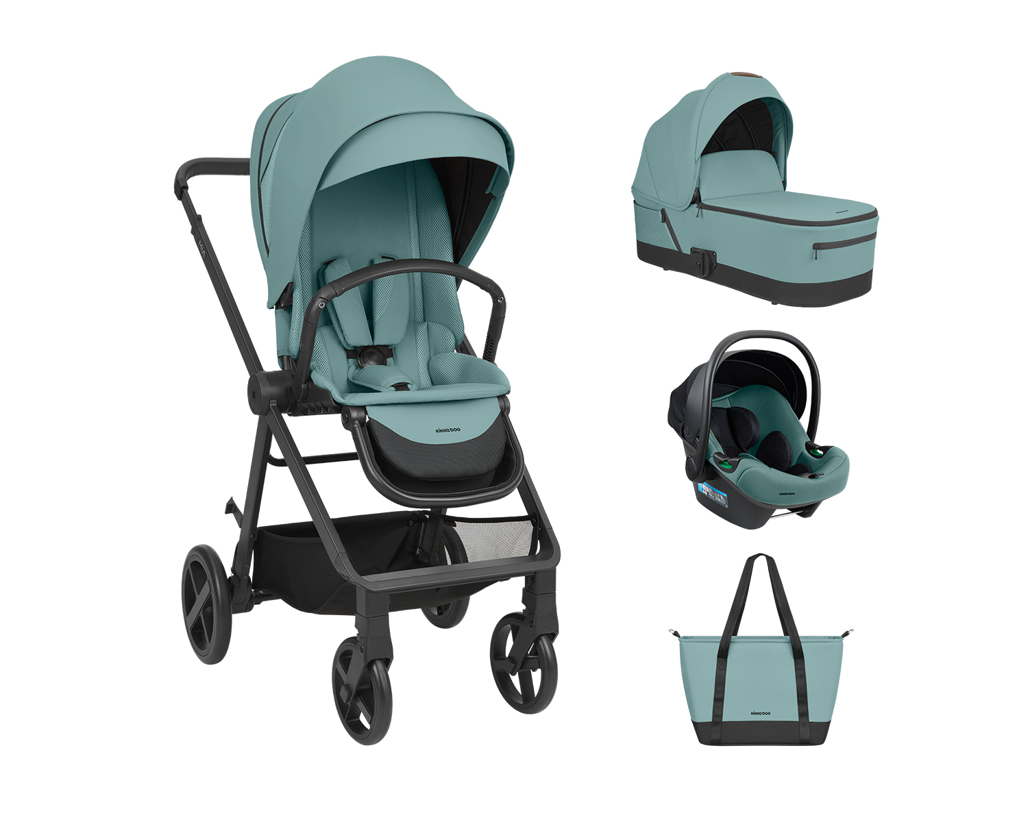 Stroller 3in1 with carrycot Mia Mint 2026 31001010278