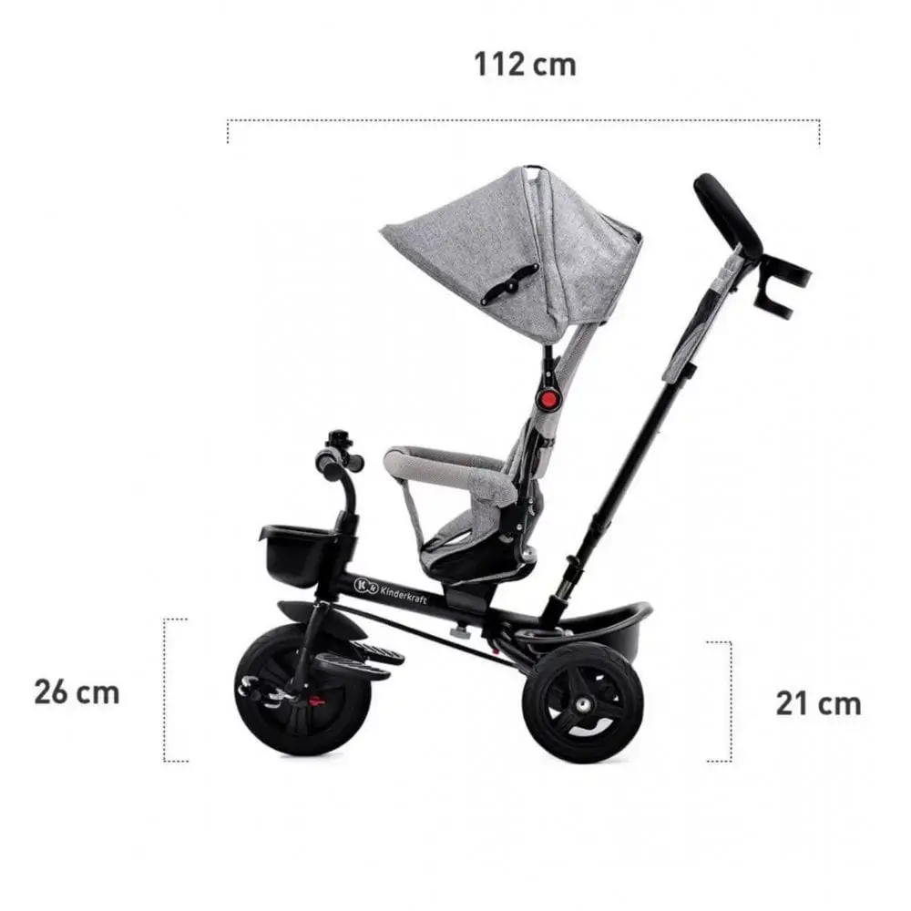 Does Kinderkraft Aston Trike fold up for travel and storage?