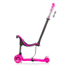 Chipolino Scooter "Multi Plus" with handle pink DSMUL0233PI
