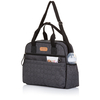 Chipolino Diaper bag for baby stroller granite linen CHBAF02401GN