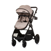 Chipolino Harmony 3 in 1 Children's transformable stroller with accessories macadamia KKHR02403MA