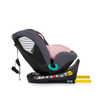Chipolino Car seat I-SIZE 40-150 cm ISOFIX 360 "SUPREME" flamingo STKSU02405FL