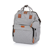 Chipolino Backpack/ Diaper bag for stroller ash grey CHRAB0243AS