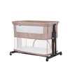 Chipolino Co-sleeping crib with drop side “Zen" macadamia KOSZE0204MA