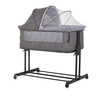 Chipolino Co-sleeping crib with drop side “Zen" granite KOSZE0202GN