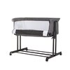 Chipolino Co-sleeping crib with drop side “Zen" granite KOSZE0202GN