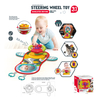 Chipolino 3 in 1 steering wheel toy with pad DIG02468869
