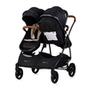 Chipolino Duo Smart Μετατρεπόμενο Αναστρέψιμο Καρότσι Διδύμων με Ανεξάρτητες Θέσεις 0+ μηνών 3 Αξεσουάρ blackberry KBDS02501BB