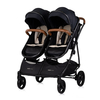 Chipolino Duo Smart Μετατρεπόμενο Αναστρέψιμο Καρότσι Διδύμων με Ανεξάρτητες Θέσεις 0+ μηνών 3 Αξεσουάρ blackberry KBDS02501BB