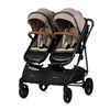 Chipolino Duo Smart Μετατρεπόμενο Αναστρέψιμο Καρότσι Διδύμων με Ανεξάρτητες Θέσεις 0+ μηνών 3 Αξεσουάρ tiramisu KBDS02503TR
