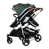 Chipolino Duo Smart Μετατρεπόμενο Αναστρέψιμο Καρότσι Διδύμων με Ανεξάρτητες Θέσεις 0+ μηνών 3 Αξεσουάρ basil KBDS02504BA