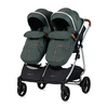 Chipolino Stroller for two kids Duo Smart basil KBDS02504BA