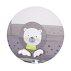 Chipolino Foldable travel cot "Capri" Bear grey KOSIK2501BE