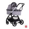 Chipolino Marbella 3 σε 1 Καροτσάκι μωρού 0-22kg cloud grey KKMRB02502CL