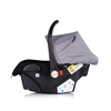 Chipolino Marbella 3 σε 1 Καροτσάκι μωρού 0-22kg cloud grey KKMRB02502CL