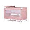 Chipolino Foldable travel cot with mosquito net Palace Cat pink KOSIPA253CA