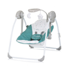 Chipolino Electric baby swing "Moonlight"pastel green LSHMN0243PG