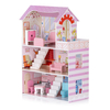 Chipolino Dollhouse With 7pcs Furniture And 2 Staircases DIWH02406636
