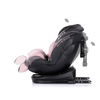 Chipolino Car seat I-SIZE 40-150 cm ISOFIX 360 "HYPNOTIC" pink marshmallow STKHYP0256PM