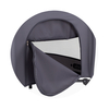 Chipolino Foldable travel cot with changing pad Bella anthracite KOSIB0254AN