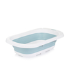 Chipolino Bath tub with bath stand and changing mat "Fiore" blue SHVFI0242BL