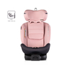 Chipolino Car seat I-SIZE 40-150 cm ISOFIX 360 "PREMIUM" pink marshmallow STKPR02505PM