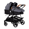 Chipolino Duo Smart Μετατρεπόμενο Αναστρέψιμο Καρότσι Διδύμων με Ανεξάρτητες Θέσεις 0+ μηνών 3 Αξεσουάρ cloud KBDS02502CL