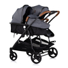 Chipolino Duo Smart Μετατρεπόμενο Αναστρέψιμο Καρότσι Διδύμων με Ανεξάρτητες Θέσεις 0+ μηνών 3 Αξεσουάρ cloud KBDS02502CL