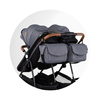 Chipolino Duo Smart Μετατρεπόμενο Αναστρέψιμο Καρότσι Διδύμων με Ανεξάρτητες Θέσεις 0+ μηνών 3 Αξεσουάρ cloud KBDS02502CL