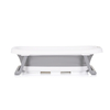 Chipolino Folding bathtub Isla with bath net (81 cm) - grey VKISL0243GY